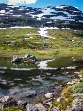 Norveç'e seyahat. Dağlar, nehirler, göller ve vadiler
