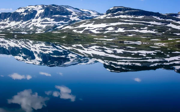 Anreise Nach Norwegen Berge Flüsse Seen Und Täler — Stockfoto