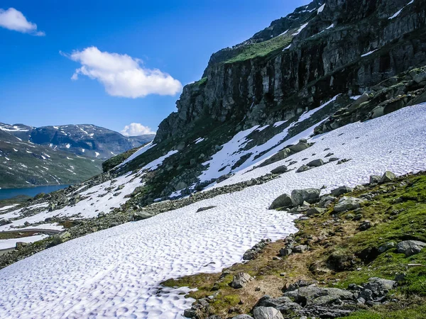 Anreise Nach Norwegen Berge Flüsse Seen Und Täler — Stockfoto