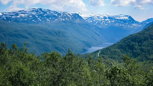 Reis Naar Noorwegen Bergen Rivieren Meren Valleien — Stockfoto