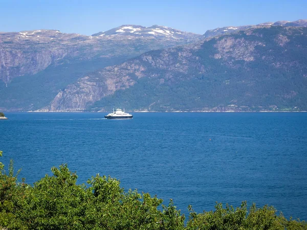 Reis Naar Noorwegen Bergen Rivieren Meren Fjorden — Stockfoto