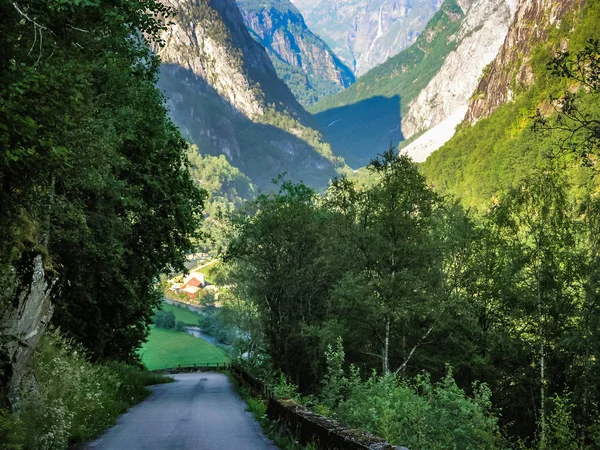 Travelling Norway Mountains Rivers Valleys — Stock Photo, Image