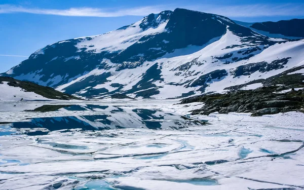 Voyager Norvège Lacs Vallées Montagne — Photo