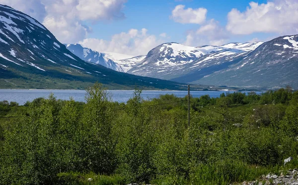 Anreise Nach Norwegen Berge Flüsse Seen Fjorde Und Täler — Stockfoto