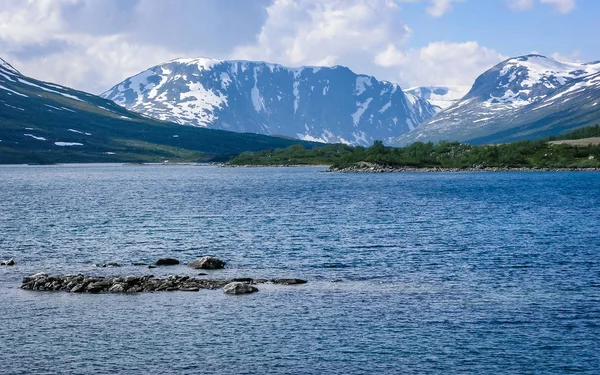 Voyager Norvège Montagnes Rivières Lacs Fjords Vallées — Photo