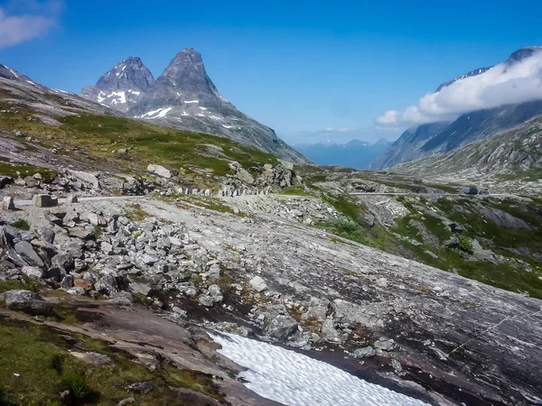 Prachtige Noorse Natuur Bergen Ravijnen Bergen Rivier — Stockfoto