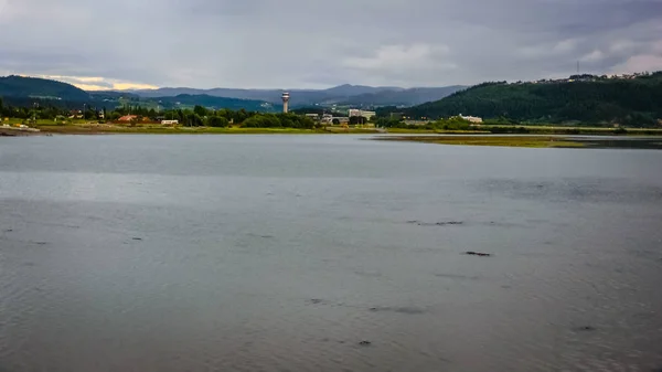 Reis Naar Noorwegen Bergen Valleien Meren Fjorden Dorp Aan Kust — Stockfoto