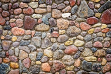 Duvar doğal taş yakın çekim. Doku