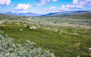 Norveç'in dağ yolları