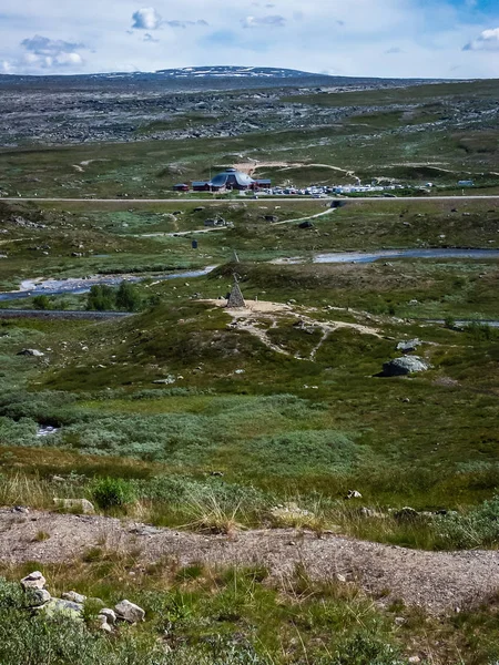 Estradas de montanha da Noruega — Fotografia de Stock