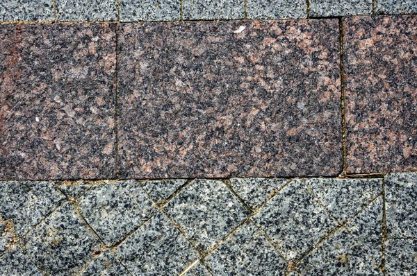 Paving stone made of natural stone. — Stock Photo, Image