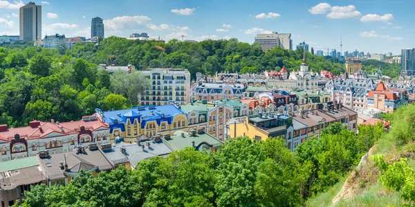 Panorama Vozdvizhenka, Podil, Kiev, Ukrayna