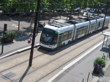 Bir tramvay Nantes