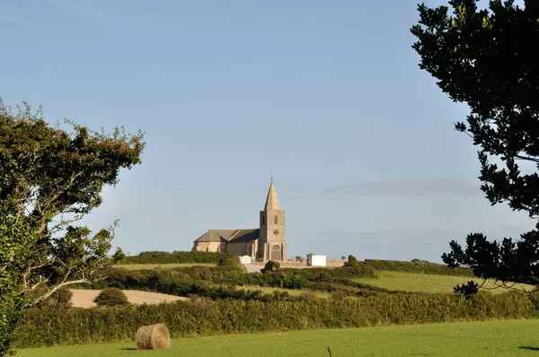 Francia Normandia Cotentin Paesaggio — Foto Stock