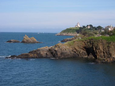 Brittany sahil St Quay-Portrieux için