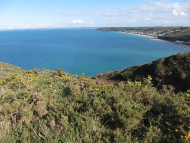 Pordic 'teki Brittany sahili