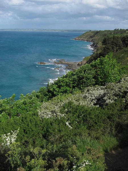 La costa de Bretaña — Foto de Stock