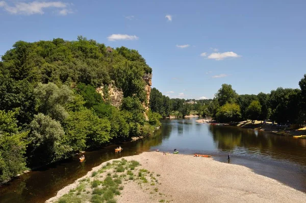 Dordogne river — Stock Photo, Image