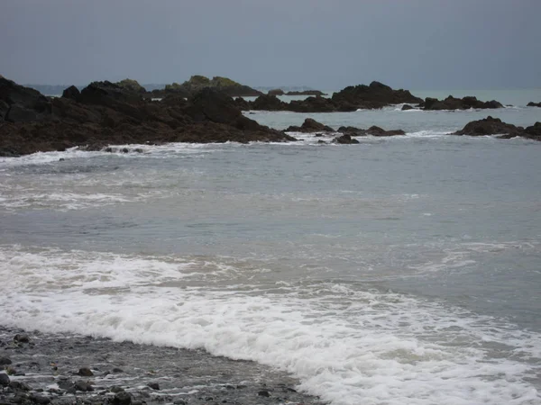 Martin spiaggia in Bretagna — Foto Stock