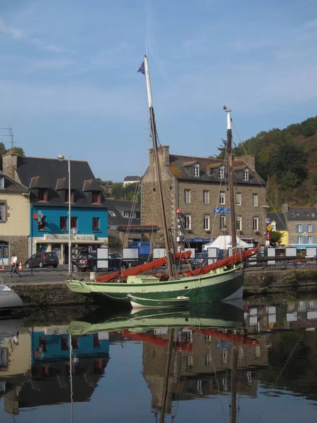 Boat Legue Port Plerin Brittany — Stock Photo, Image