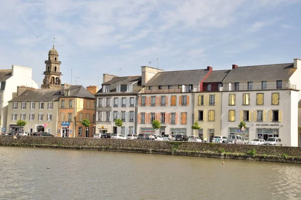 LANDERNEAU, CASAS DE PIEDRA EN ELORN —  Fotos de Stock