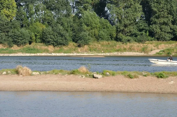 De randen van de Loire in Bouchemaine — Stockfoto