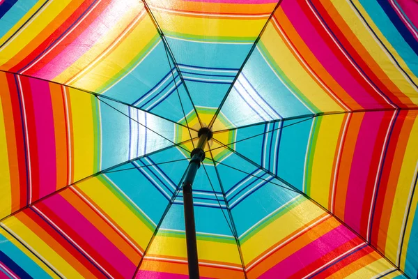 Detail of beach umbrella — Stock Photo, Image