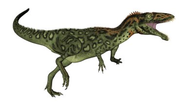 Masiakasaurus dinozor kükremesi - 3 boyutlu görüntüleme