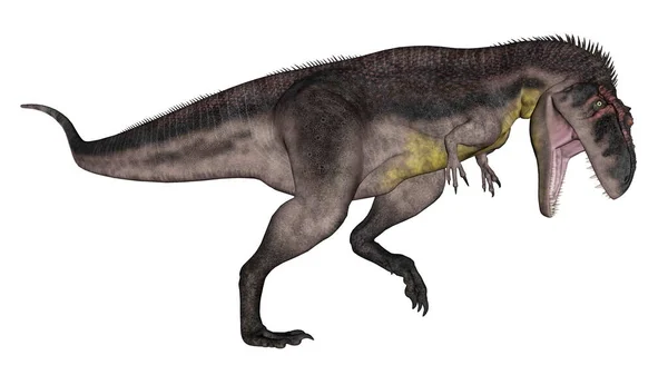 Ryczenie dinozaurów tyranozaurów - renderowanie 3D — Zdjęcie stockowe