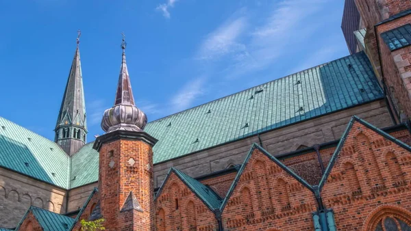 Kathedrale von Ribe oder Marienkathedrale, Dänemark — Stockfoto
