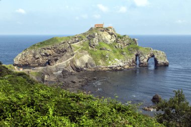 San Juan de Gaztelugatxe, Bilbao, Bask Ülkesi. İspanya