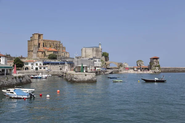 Castro urdiales, cantabria, Hiszpania — Zdjęcie stockowe