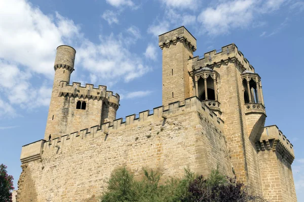 Castillo de Olite, Navarra, España — Foto de Stock