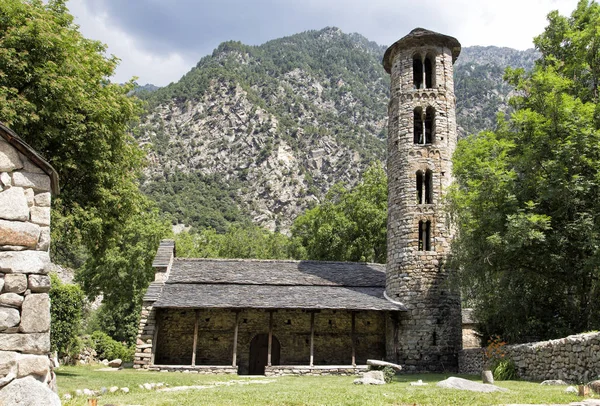 Church of Santa Coloma at Andorra Principality — Stock Photo, Image