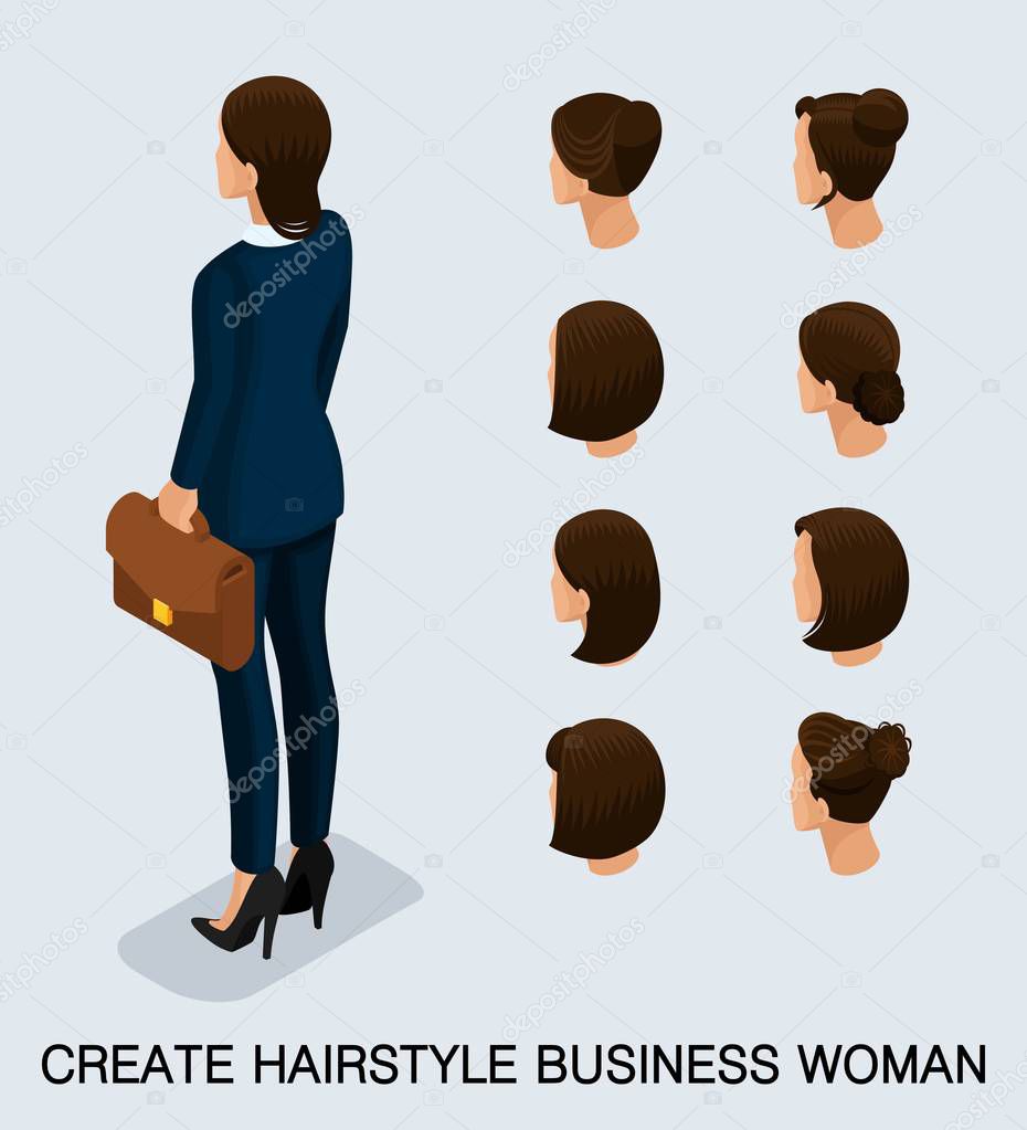 Isometric Set Women's Haircuts