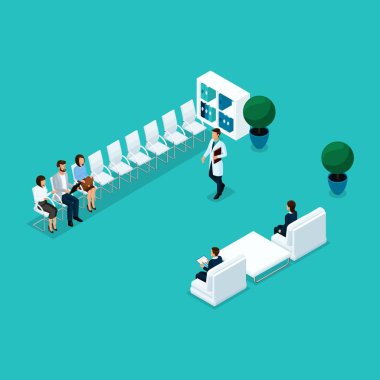 İsometry kabine hastane önden görünüm