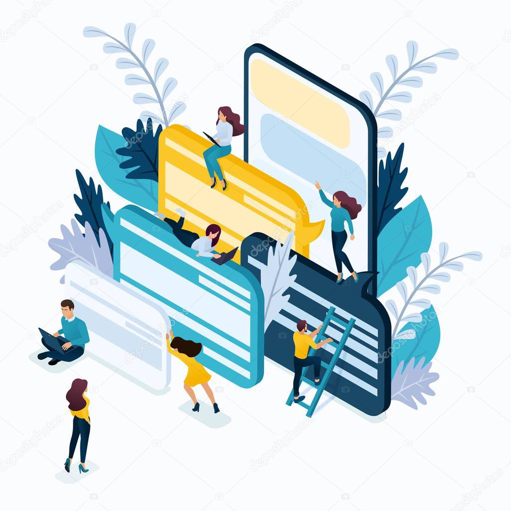 Isometric Business Concept, Customer Reviews