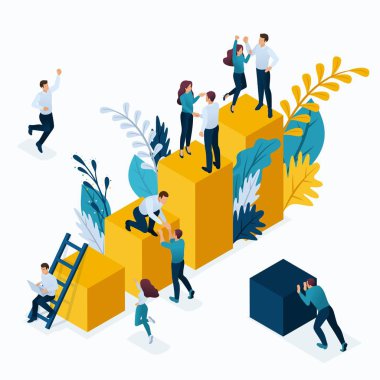 İş çözümleri için izometrik kavramı