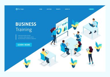 İzometrik açılış sayfası Creative Studio