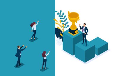 İzometrik liderlik Qalities, açılış sayfası