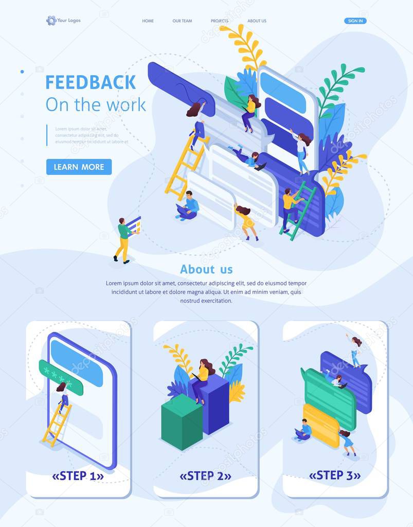Isometric Site Users Write Feedback About Services