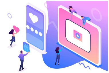 Sosyal ağlar için izometrik içerik oluşturma