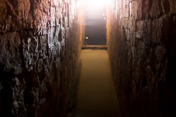 Tunnels Des Catacombes Souterraines Odessa — Photo