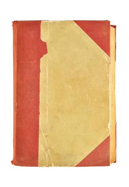 Libro viejo cerrado aislado sobre fondo blanco — Foto de Stock