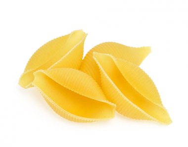 makarna beyaz arkaplanda izole