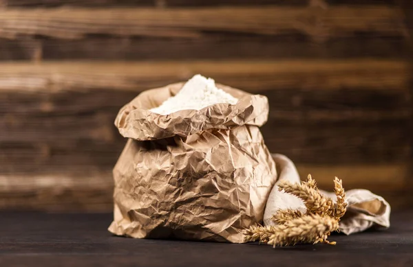 小麦粉の袋 — ストック写真