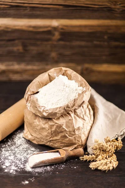 Saco de farinha — Fotografia de Stock