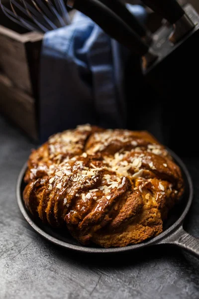 Pane sciroppo d'acero dolce — Foto Stock