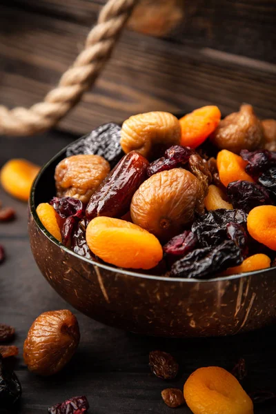 A mix of dried fruit — Stock Photo, Image