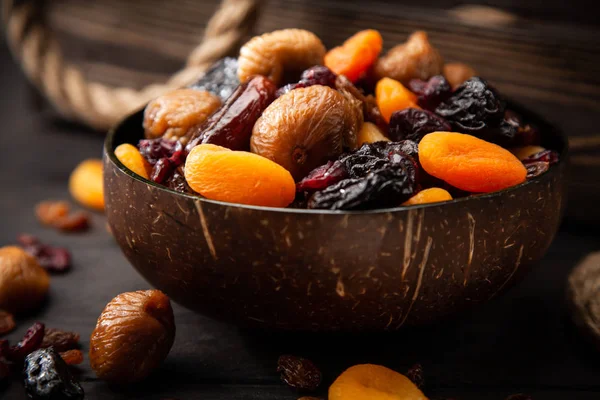 A mix of dried fruit — Stock Photo, Image